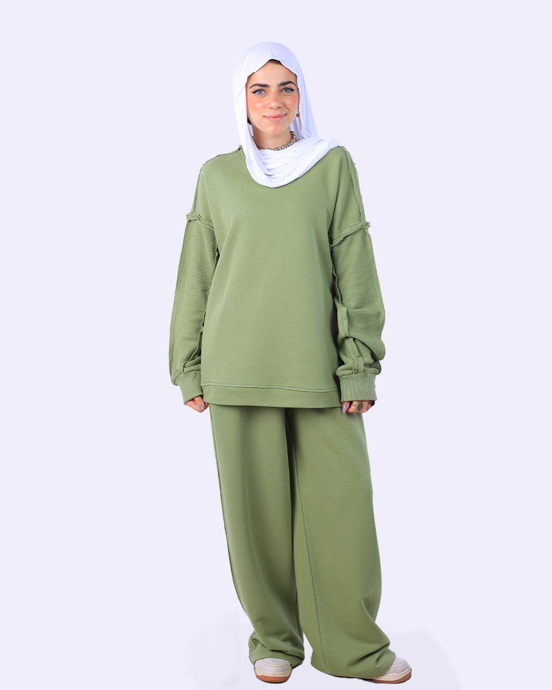 طقم ميلتون خياطة بارزة