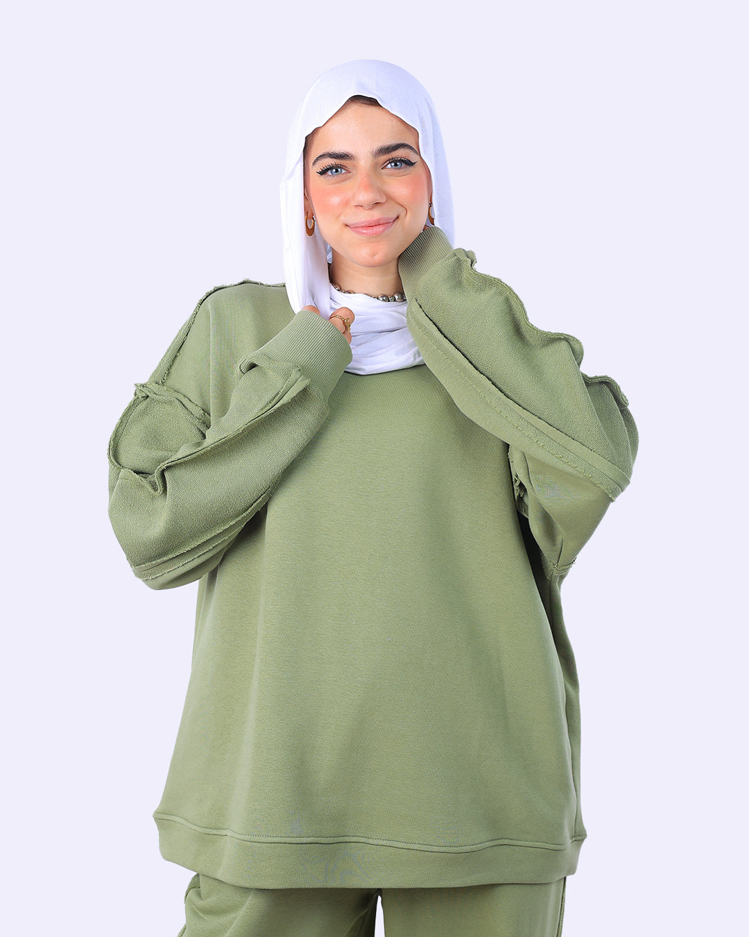 طقم ميلتون خياطة بارزة