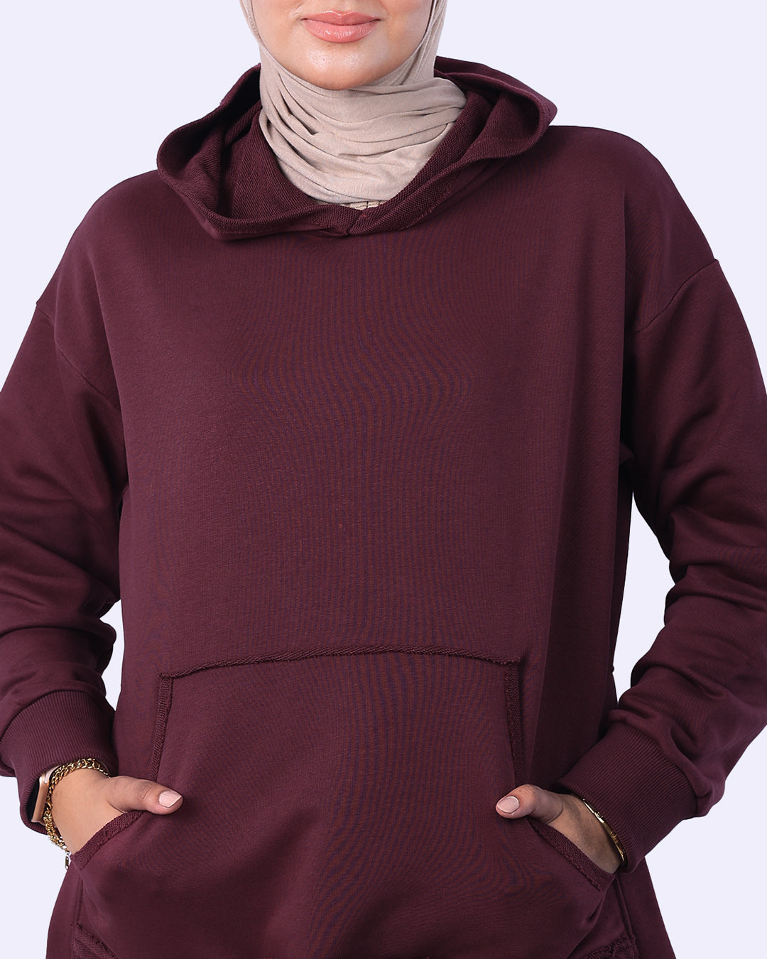 طقم هودي ميلتون (Raw Edge)