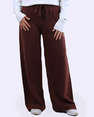 بنطلون نسائي محبوك