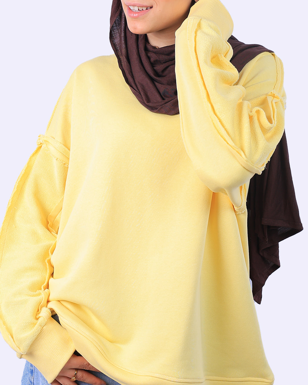 سويت شيرت (Raw Edge)