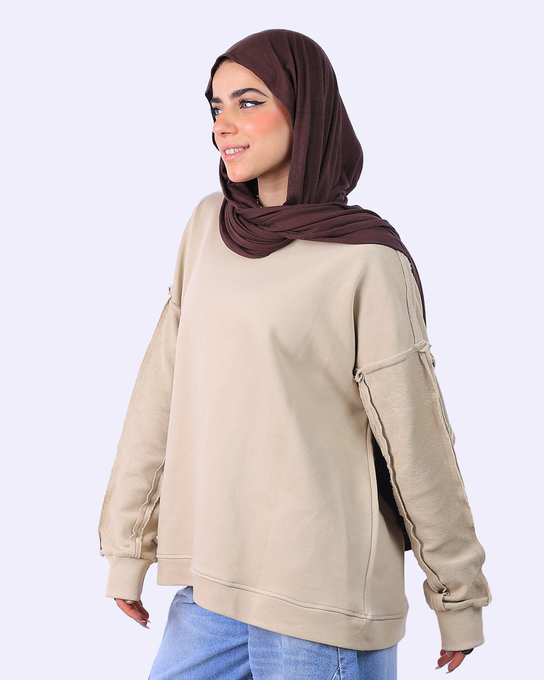 سويت شيرت (Raw Edge)