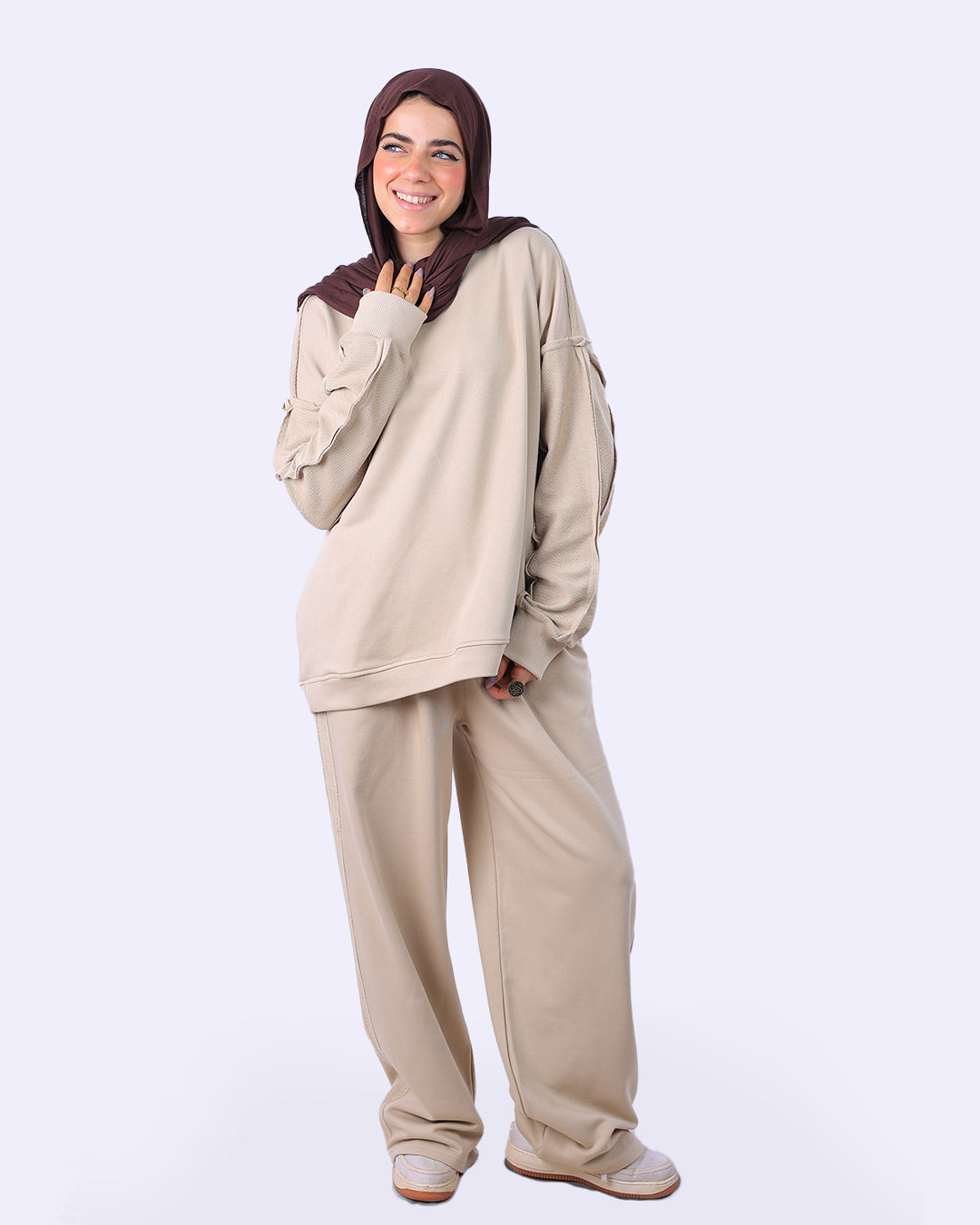 طقم ميلتون خياطة بارزة