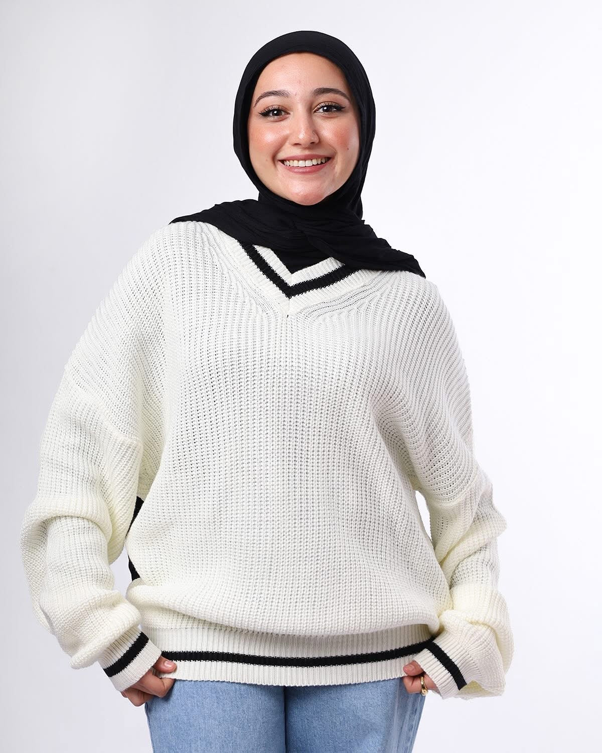 بلوفر تريكو V-Neck