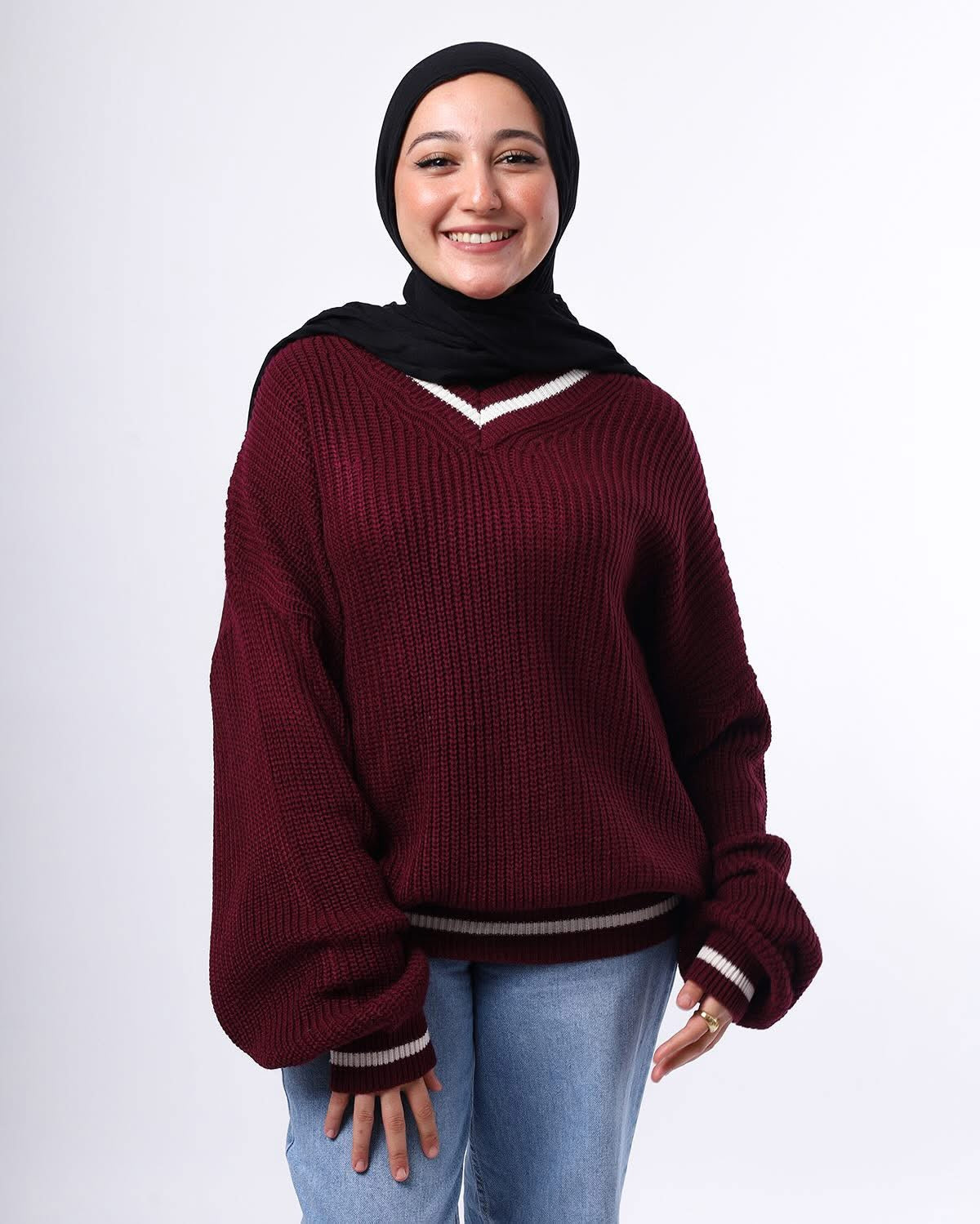 بلوفر تريكو V-Neck