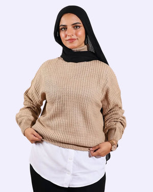 بلوفر مضلع نسائي