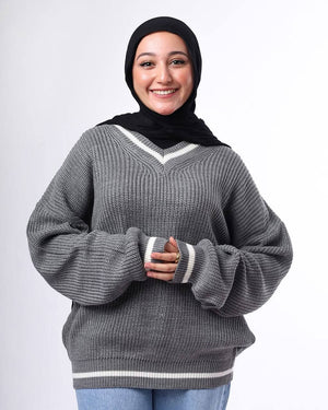 بلوفر تريكو V-Neck