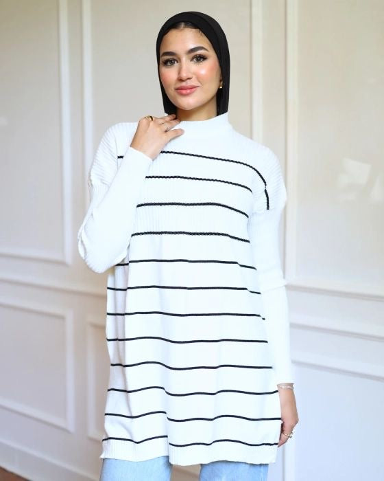 هاي كول صوف بفتحات جانبية