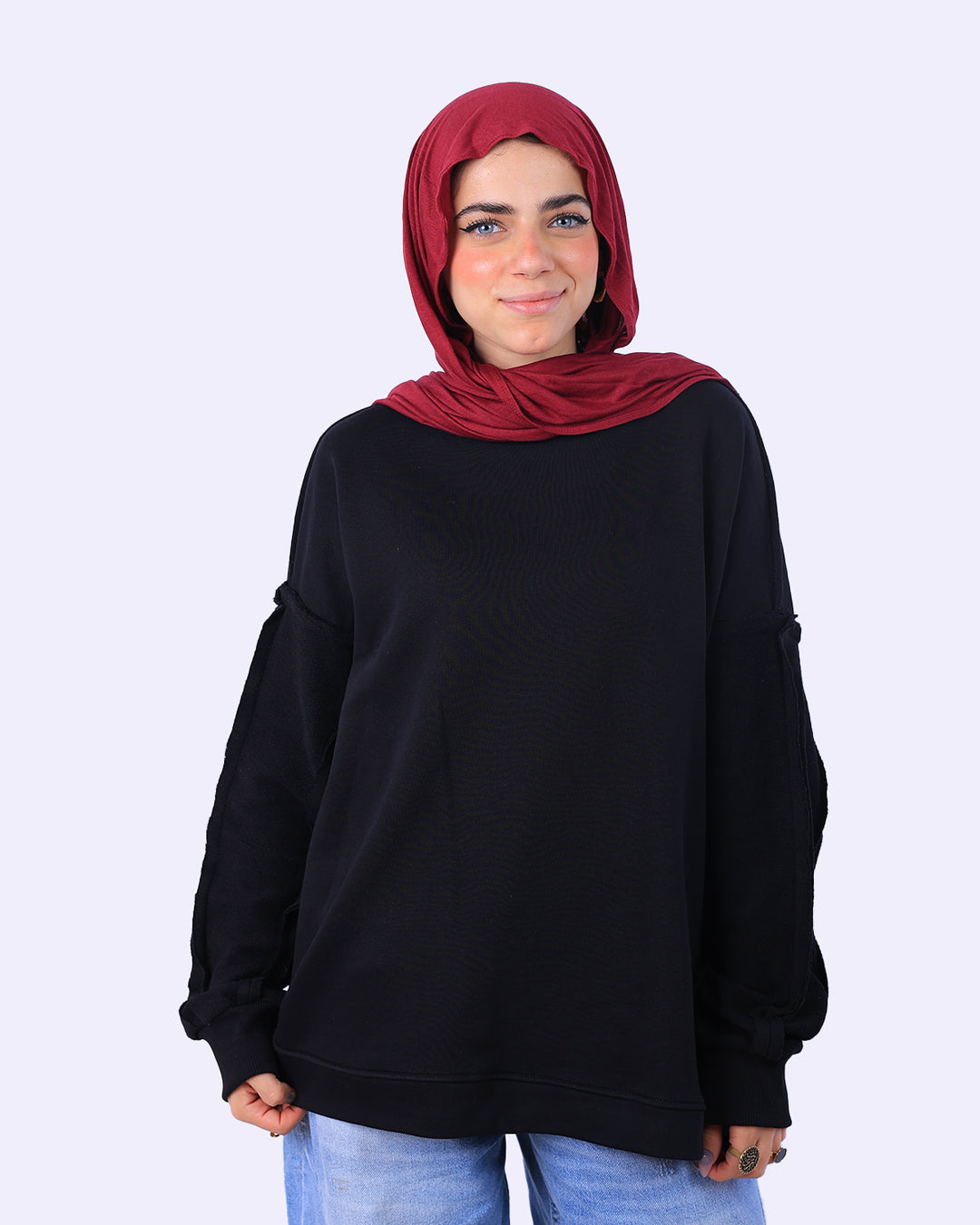 سويت شيرت (Raw Edge)