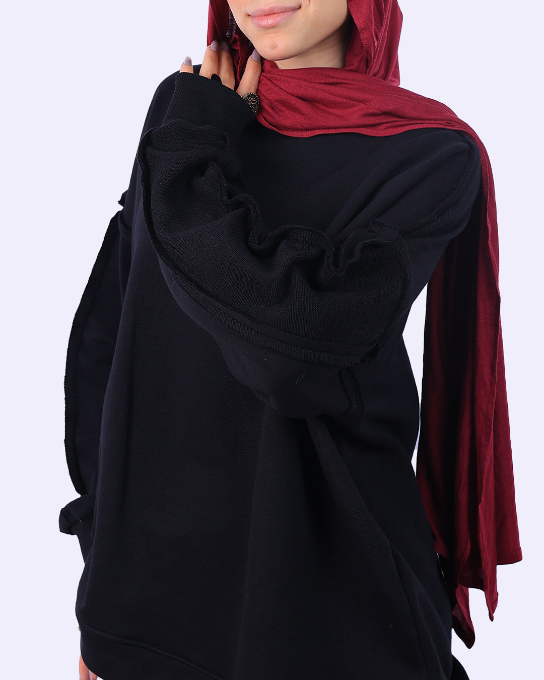 سويت شيرت (Raw Edge)