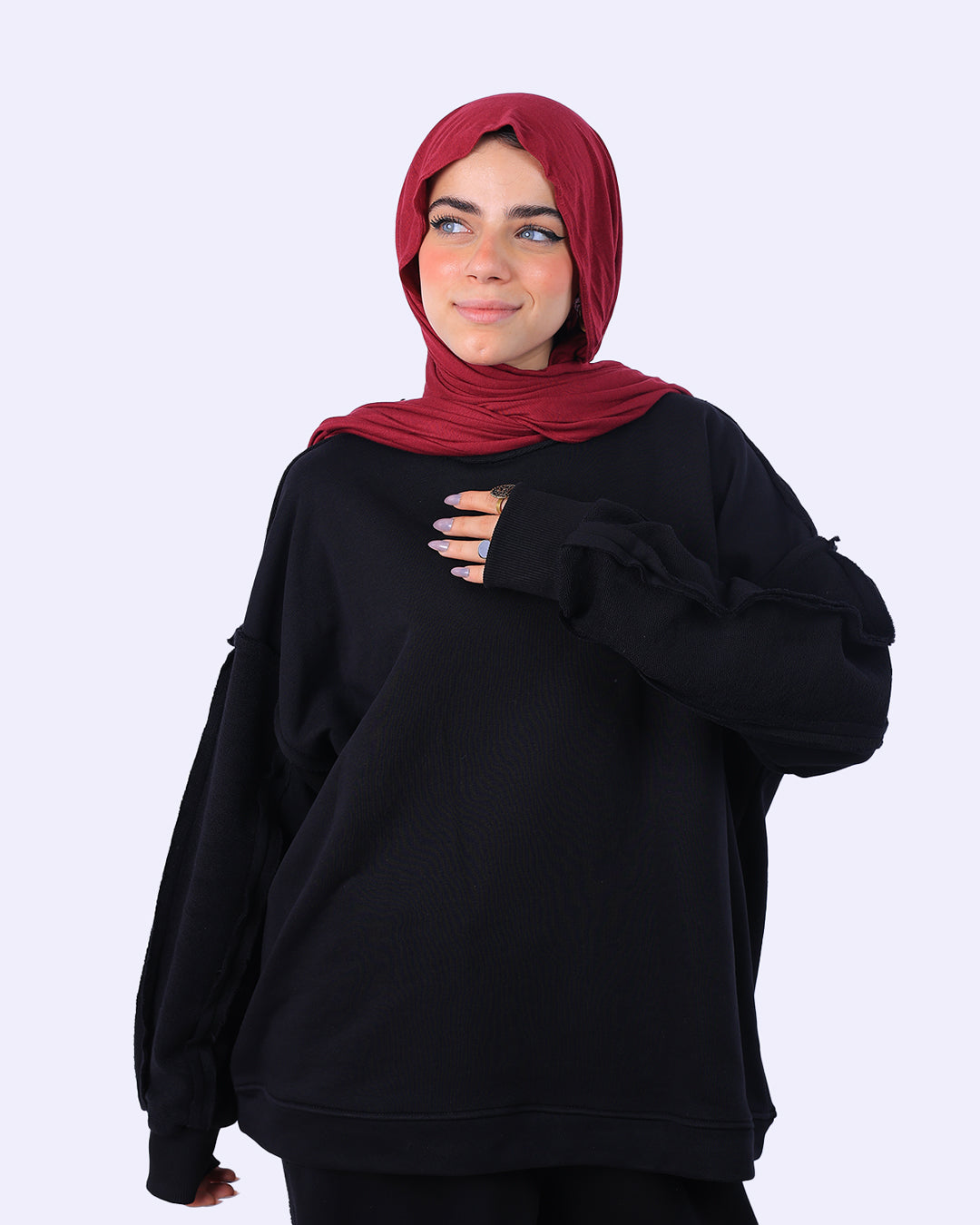 طقم ميلتون خياطة بارزة