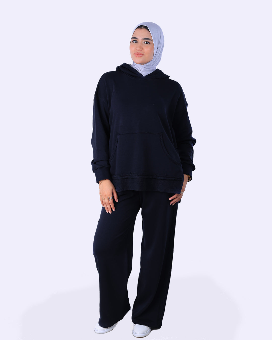 طقم هودي ميلتون (Raw Edge)