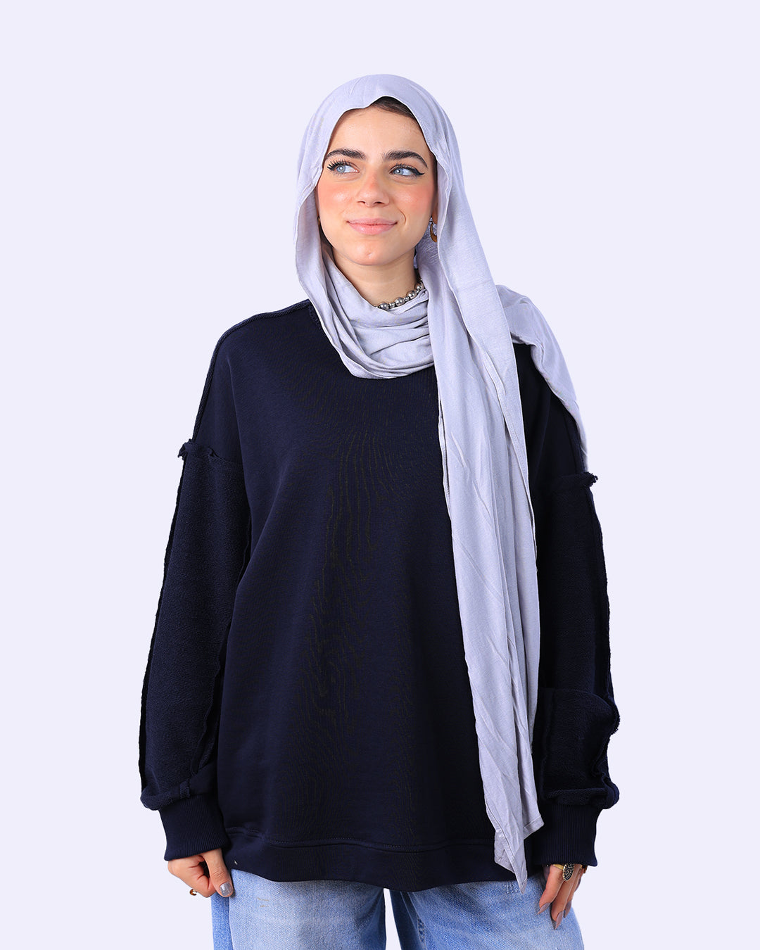 سويت شيرت (Raw Edge)