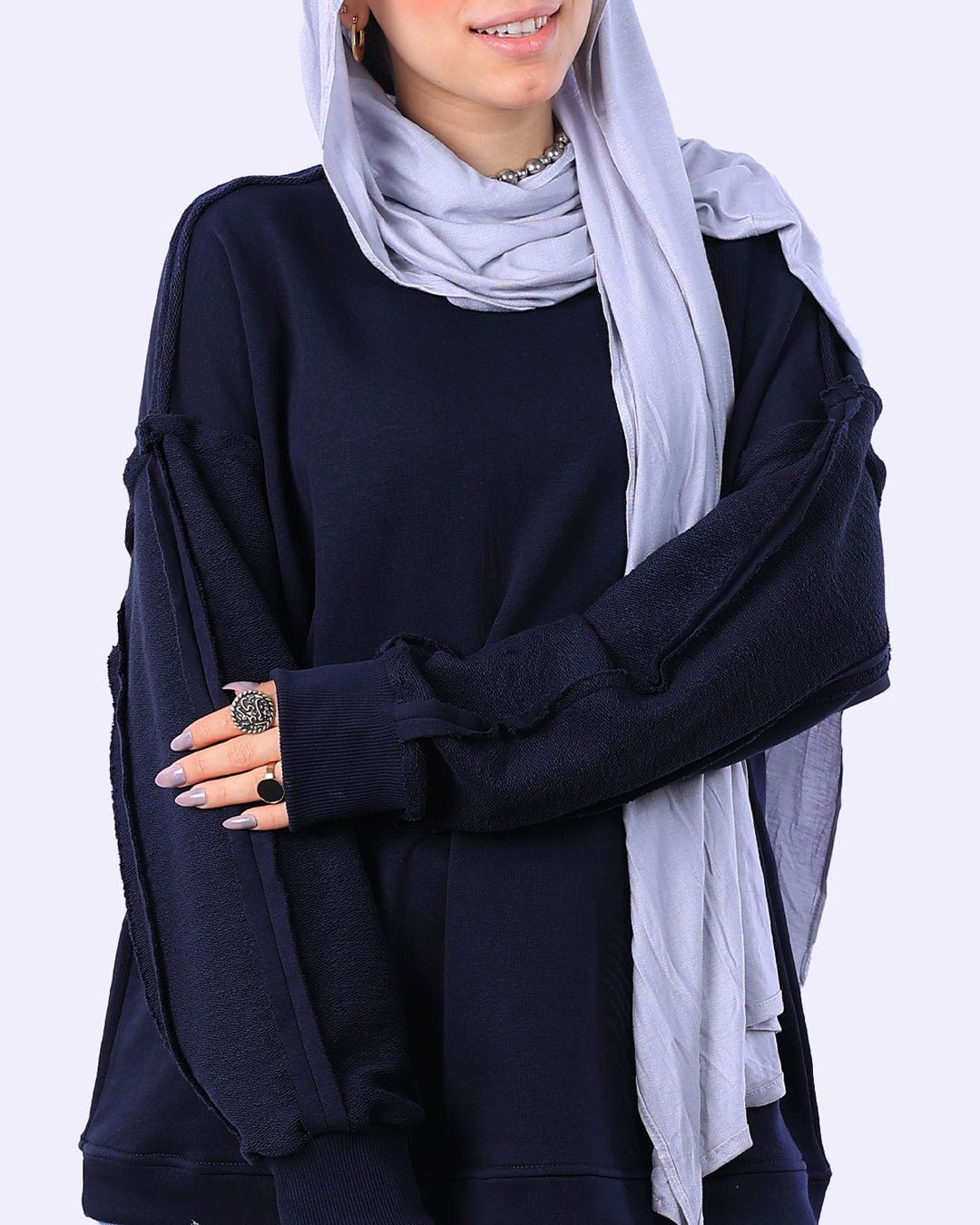 سويت شيرت (Raw Edge)