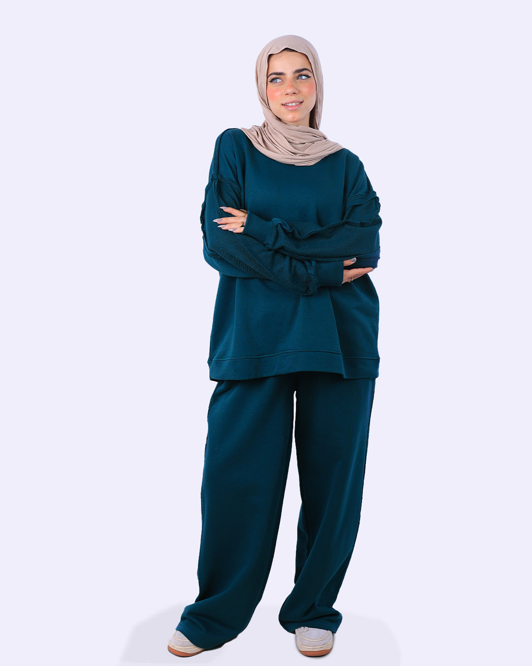 طقم ميلتون خياطة بارزة